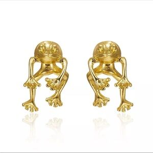 Frog 3D Earrings